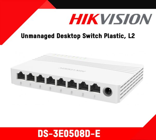 Switch 8 Cổng Hikvision DS-3E0508-E (10/100/1000Mbps )