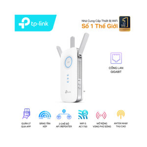 Bộ Mở Rộng Sóng Wi-Fi TP-Link RE450 AC1750Mbps