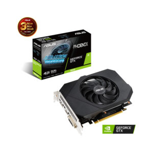 Card màn hình Asus PH GTX 1650-O4G GDDR6 (4GB GDDR6, 128-bit, DVI+HDMI+DP)