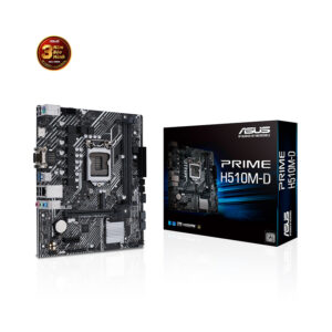 Mainboard ASUS PRIME H510M-D (Intel H510, Socket 1200, m-ATX, 2 khe Ram DDR4)