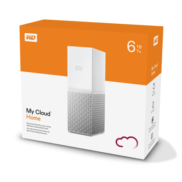 Ổ cứng gắn ngoài 6TB 3.5 inch WD MY CLOUD HOME - WDBVXC0060HWT-SESN