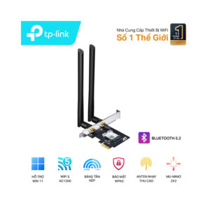 Card mạng không dây PCIe TP-Link Archer T5E Wireless AC1200, Bluetooth 4.0