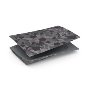 Vỏ ốp thay thế máy PS5 Gray Camouflage  - PS5 Console Cover Chính Hãng