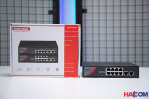 Switch POE SinicHome SN-5108P-E/8 POE/ 2 uplink/120W