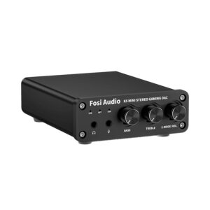 Bộ giải mã tín hiệu âm thanh Fosi Audio K5 - Màu đen