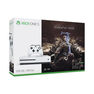 Máy Chơi Game Microsoft XBox One S 500GB - Middle-Earth: Shadow Of War Bundle (Digital Code)