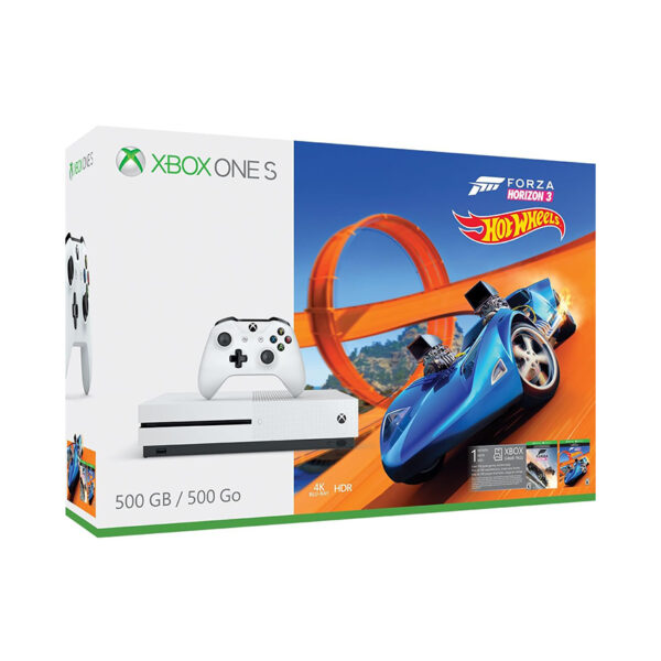 Máy Chơi Game Microsoft XBox One S 500GB - Forza Horizon 3 Hot Wheels Bundle (Digital Code)