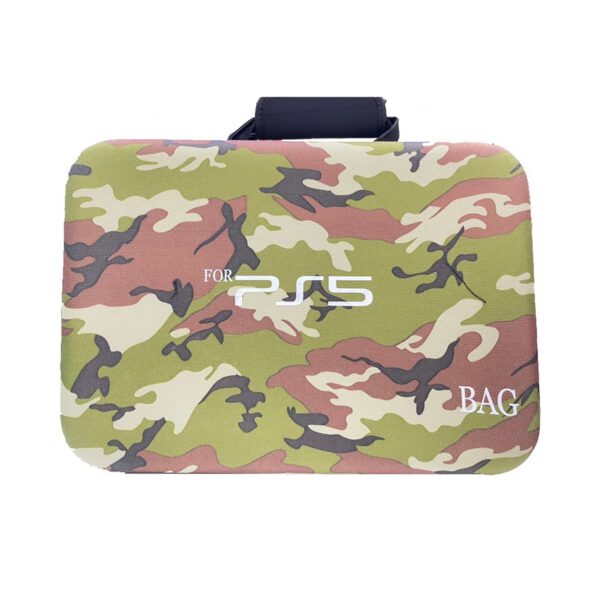 Vali du lịch Platinum Century đựng máy PS5 ổ đĩa / Digital Travel Case Màu Camouflage Green