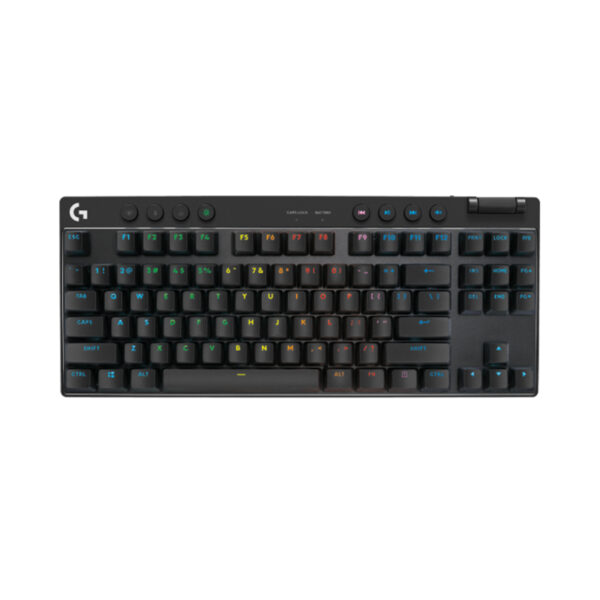 Bàn phím Gaming không dây Logitech Pro X TKL Lightspeed Màu đen Tactile Switch _ 920-012137