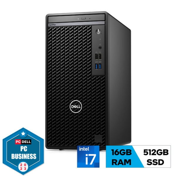 PC Dell Optiplex 7010 Tower Plus (i7 13700 16GB RAM DDR5/512GB SSD/K+M/Ubuntu/Đen) (42OT701007)