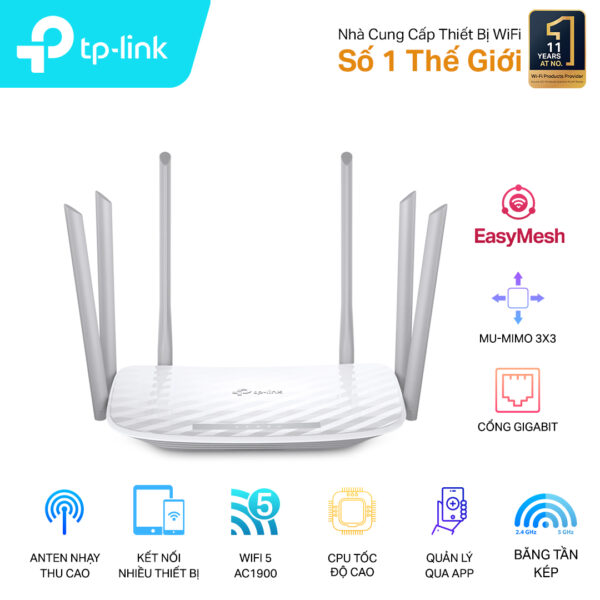 Bộ phát wifi TP-Link Archer C86 Wireless AC1900