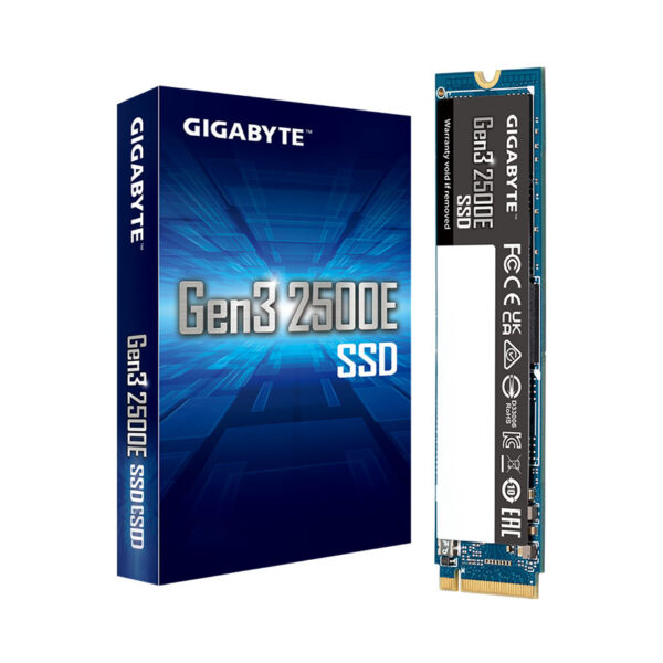 Ổ cứng SSD Gigabyte 2500E 500GB PCIe Gen 3.0x4 (Đọc 2400MB/s Ghi 1800MB/s - (G325E500G)