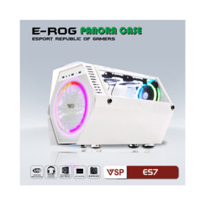 Vỏ Case VSP E-ROG ES7 White (Mid Tower / Màu Trắng)