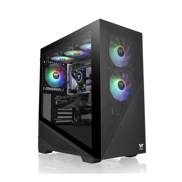 Case Thermaltake Divider 370 TG ARGB Black ( Mid Tower/ Màu Đen)