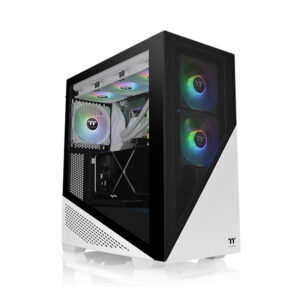 Case Thermaltake Divider 370 TG ARGB Snow ( Mid Tower/ Màu Trắng)