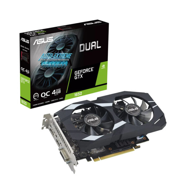 Card màn hình Asus DUAL GTX 1650-O4GD6-P-EVO