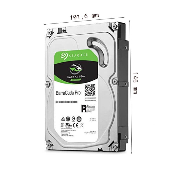 Ổ cứng HDD Seagate BarraCuda 1TB, 3.5 inch, 7200RPM, SATA, 256MB Cache (ST1000DM014)