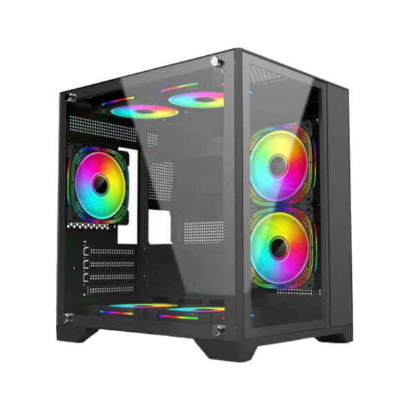 Vỏ Case Xtech FH919B (MATX/Mid Tower/Màu Đen)