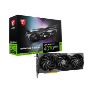 Card màn hình MSI RTX 4070 SUPER 12G GAMING X SLIM