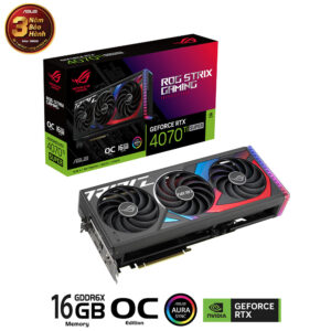 Card màn hình Asus ROG STRIX RTX 4070 Ti SUPER-O16G-GAMING