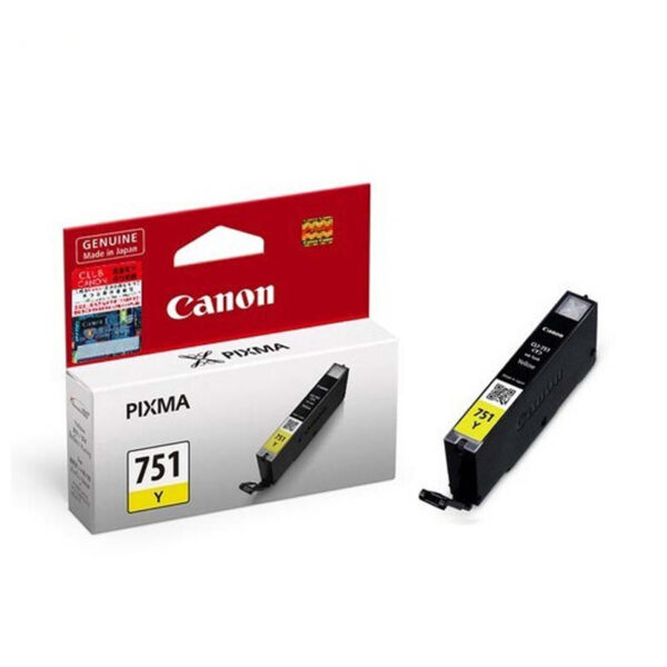 Hộp mực Canon CLI 751 ( màu vàng ) - Dùng cho máy Canon Pixma iX6770/ 6870, iP7270/ 8770, MG5470/ 6370/ 7170/ 7570