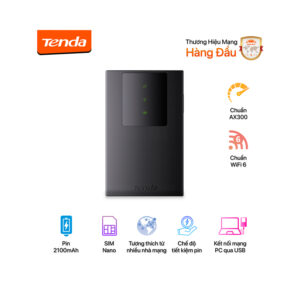 Bộ phát Wifi di động 4GB LTE 150 MBPS Tenda - 4G180