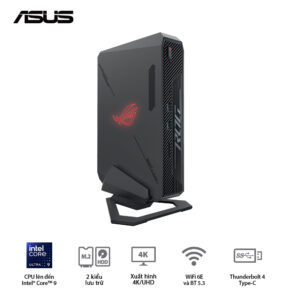 Bộ Mini PC Asus NUC ROG RNUC14SRKU9189A1I - U9 185H/16GD5*2/1TBSSD/Killer Wifi6E/Win11/ RTX 4070)