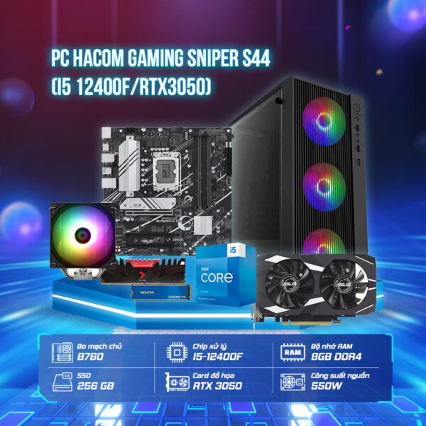 HACOM SNIPER S40  (i5 12400F/GTX3050)