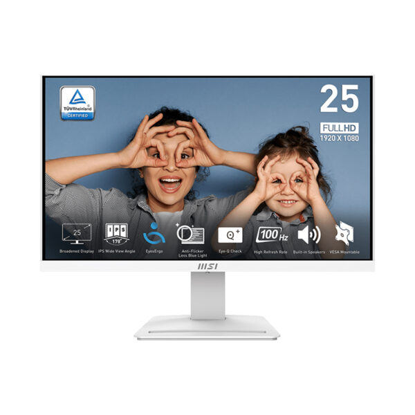 Màn hình MSI PRO MP253W (24.5 inch/FHD/IPS/100Hz/1ms/Loa)