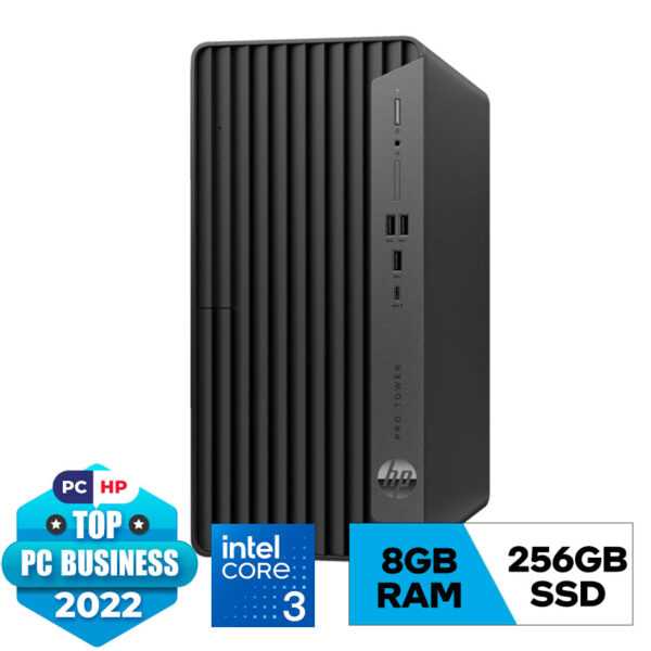 PC HP Pro Tower 400 G9 (9E569PT) (i3-12100(4*3.3)/8G/256GSSD/WL/BT/KB/M/W11SL/ĐEN)