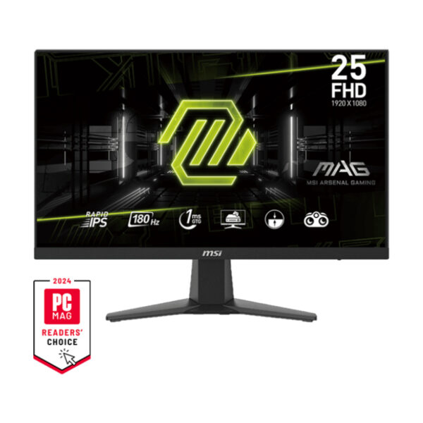 Màn hình MSI MAG 256F (24.5 inch/FHD/Rapid IPS/180Hz/1ms)