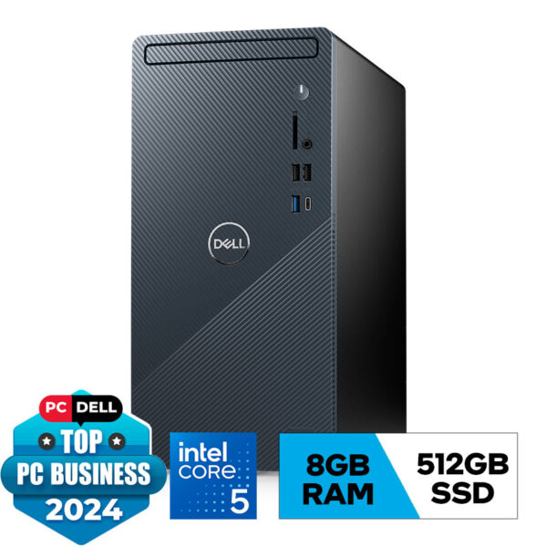 PC Dell Inspiron 3030 (i5 14400 8GB RAM DDR5/512GB SSD/WL+BT/K+M/ Win11) (MTI51015W1-8G-512G-2Y)