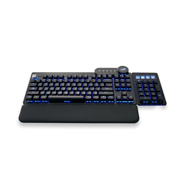 Bàn Phím Gaming Mountain Everest Max Black MX Red switch (MG-EVK1B-CR1-US)