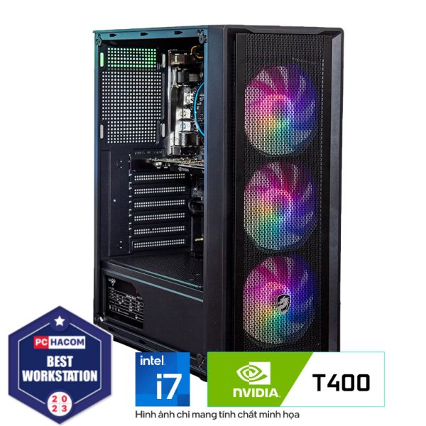 PC HACOM CAD C108 (i7-12700F/B660/16GB RAM/500GB SSD/T400 4GB/550W)