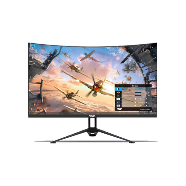 Màn hình VSP CM2406H (23.8 inch/FHD/VA/75Hz/5ms/Cong/Black)