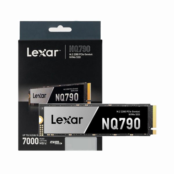 Ổ cứng SSD Lexar NQ790 2TB M.2 2280 PCIe 4x4 (Đọc 7000MB/s - Ghi 6000MB/s) - (LNQ790X002T-RNNNG)