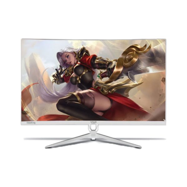 Màn hình VSP CM2701B (27 inch/FHD/VA/75Hz/5ms/Cong/Trắng)