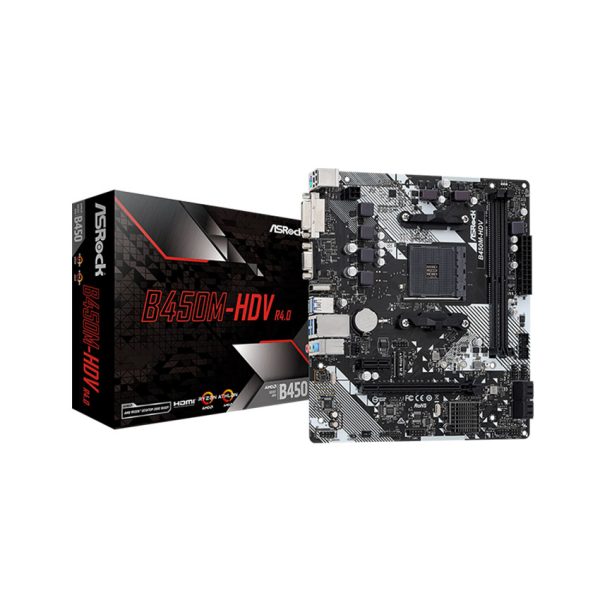 Mainboard ASROCK B450M-HDV R4.0