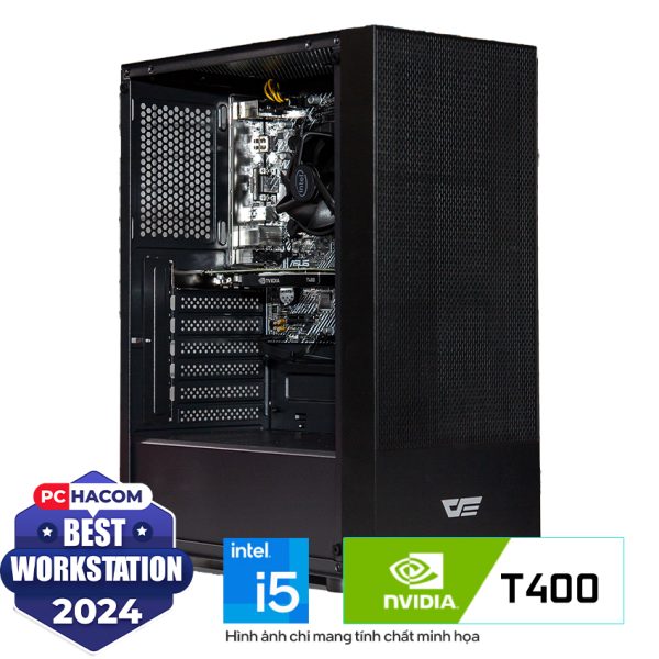 PC HACOM CAD C126 (i5-12400F/B760/16GB RAM/256GB SSD/T400 4GB/550W)