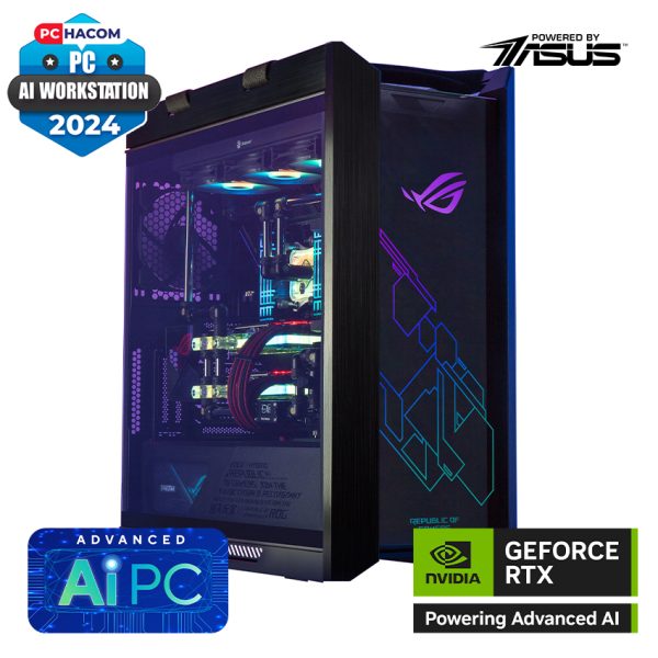 PC HACOM AI Advanced H2 (GeForce RTX 4080S/i9-14900K/Z790/64GB RAM/2TB SSD/1200W)