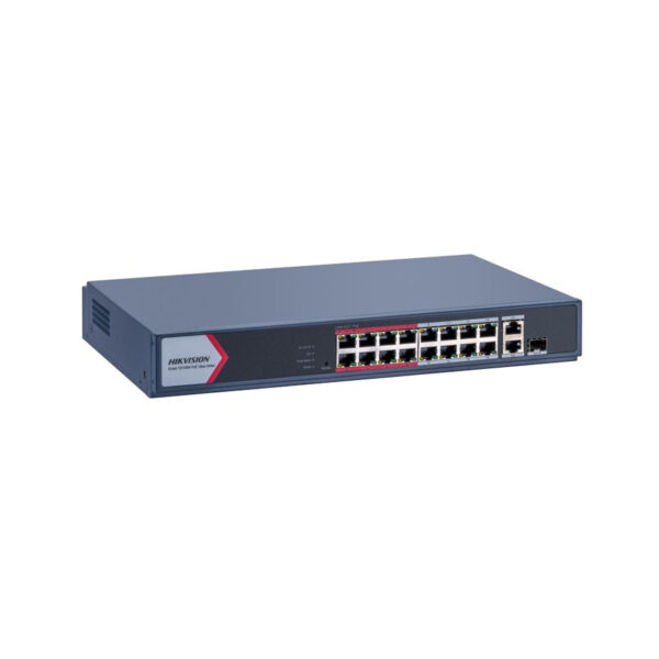 Switch POE 16 cổng Hikvision DS-3E1318P-EI/M