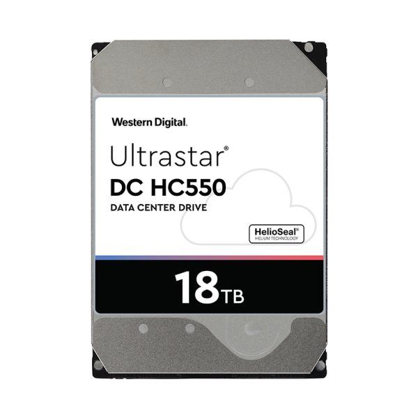 HDD WD Enterprise Ultrastar DC HC550 18TB / 7200 Sata 512MB - WUH721818ALE6L4