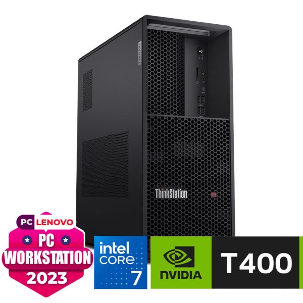 Máy tính trạm ThinkStation P3 Tower I7-13700 /1x16GB RAM/512GB SSD/T400 4GB/Wifi,BT/NO OS/3 Yrs Premier Support (30GS005BVA)