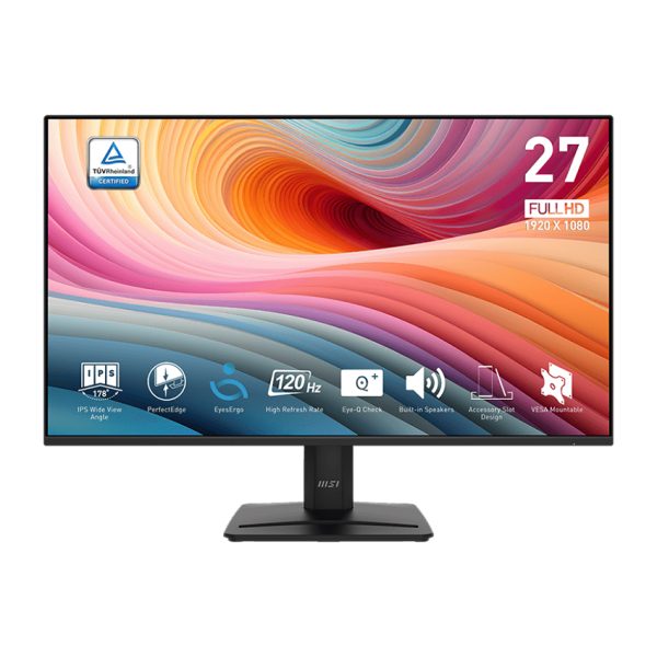 Màn hình MSI PRO MP275 E2 (27 inch/FHD/IPS/120Hz/1ms/Loa)