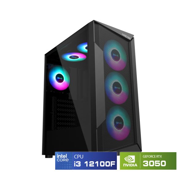 PC HACOM MOBA 028 (Intel i3 12100F/VGA RTX 3050 )