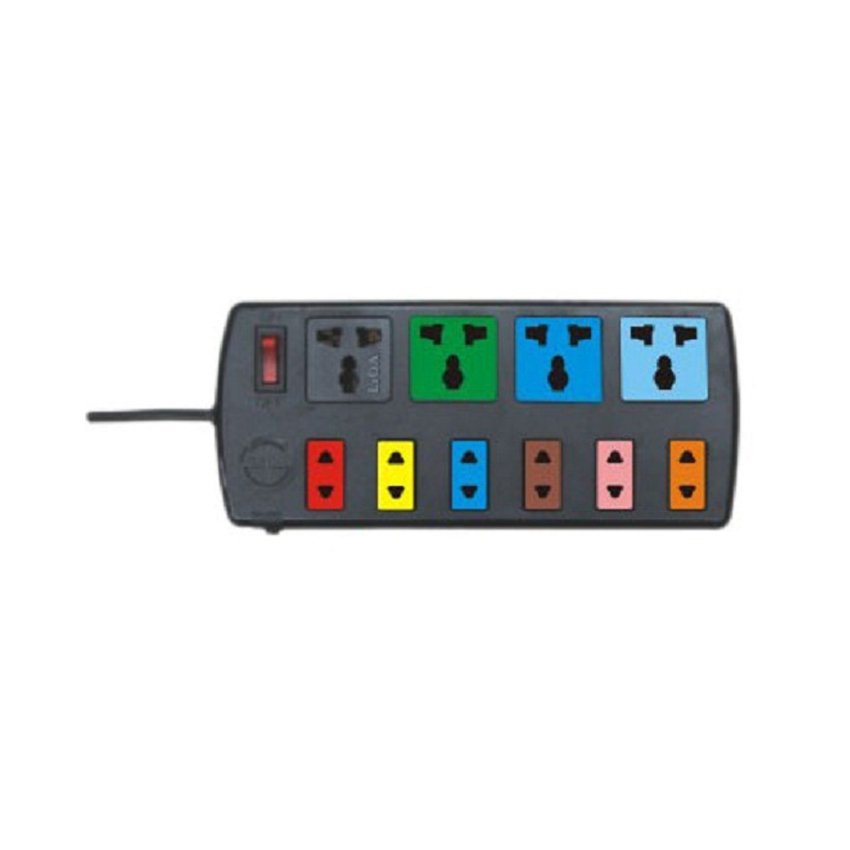 Ổ cắm Lioa 10 Chấu Đa Năng 5m 4D6S52