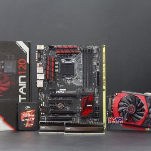 BỘ COMBO SET GAMING DRAGON - BLACK AND RED PRO I