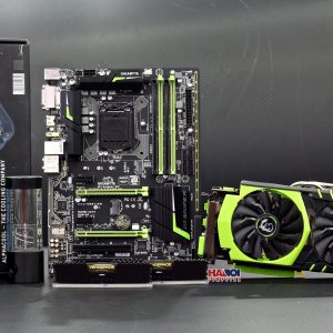 COMBO SET GAMING COLOR BLACK AND GREEN PRO