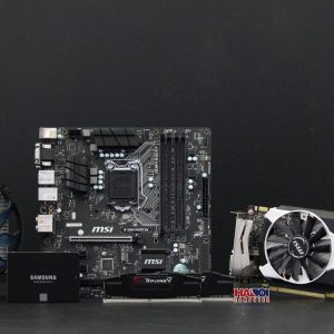 COMBO SET GAMING COLOR BLACK AND WHITE BASIC