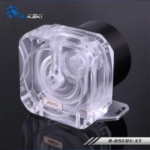D5 Pump Top + Cover Bykski B-D5COV-XT Black.